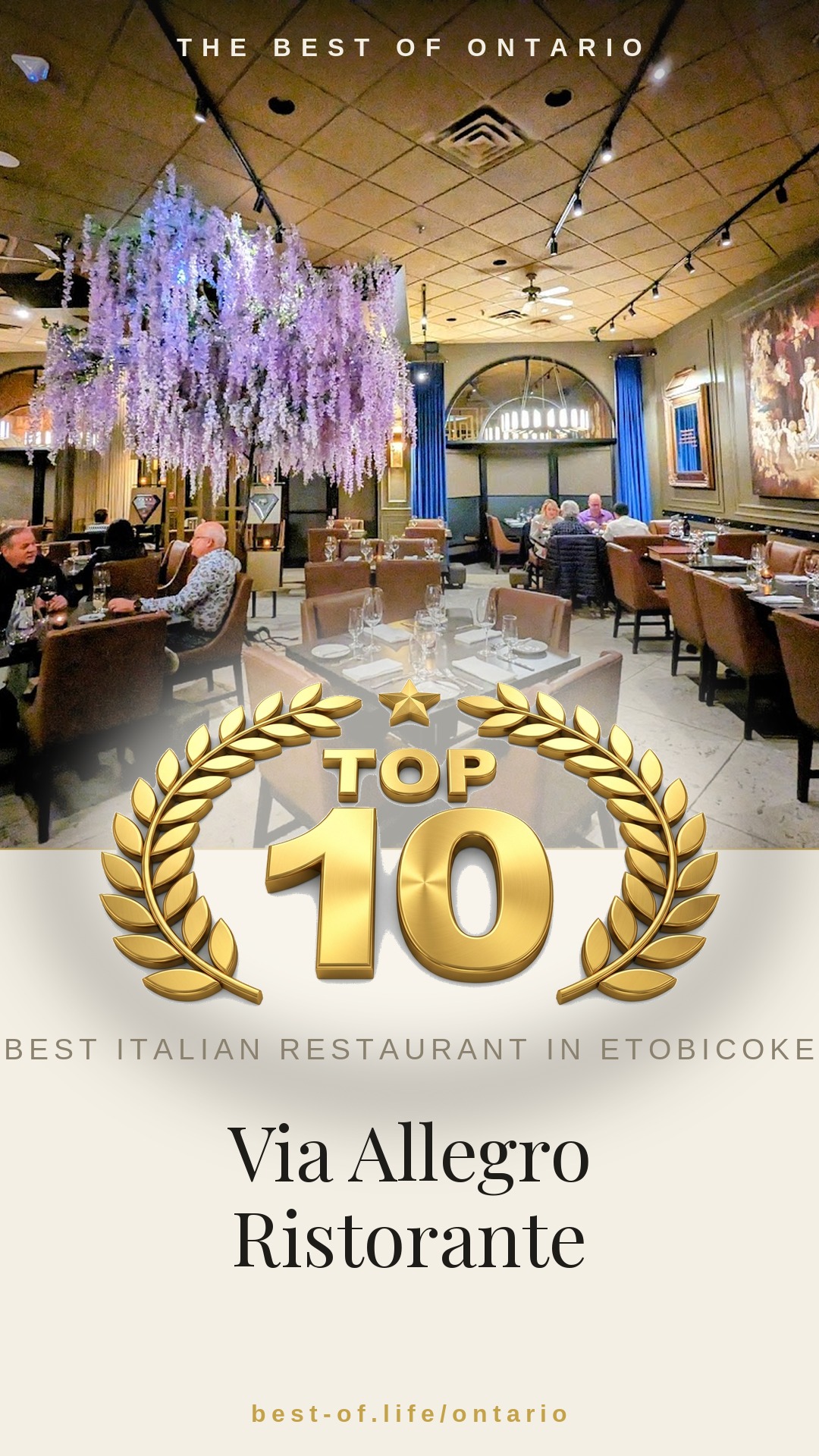 Via Allegro Ristorante Instagram badge