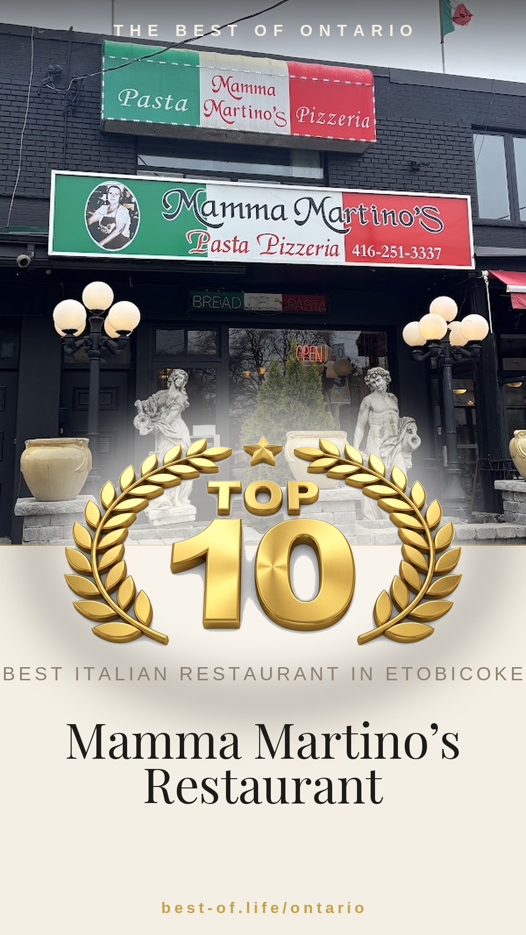 Mamma Martino’s Restaurant Instagram badge