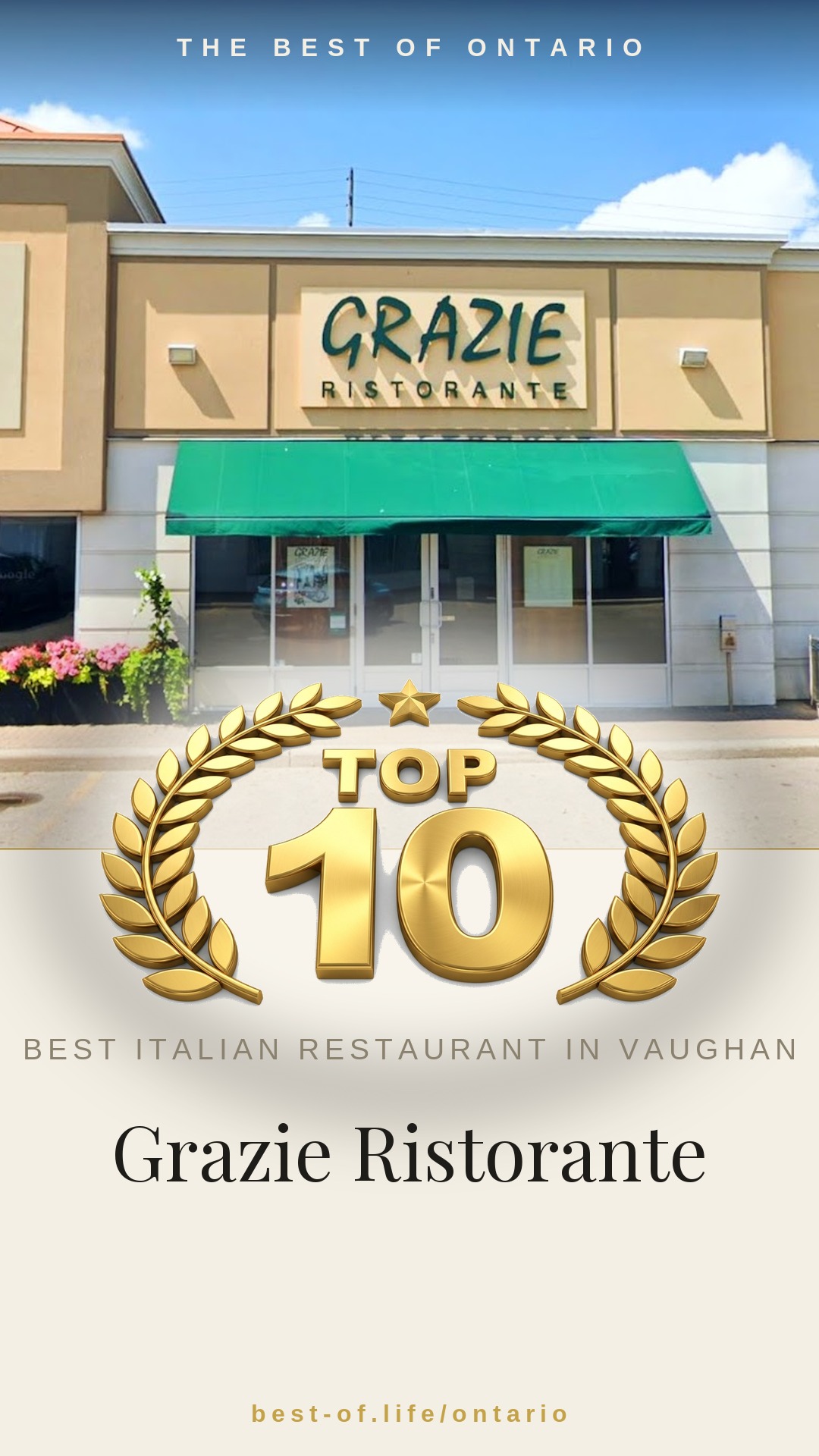 Grazie Ristorante Instagram badge