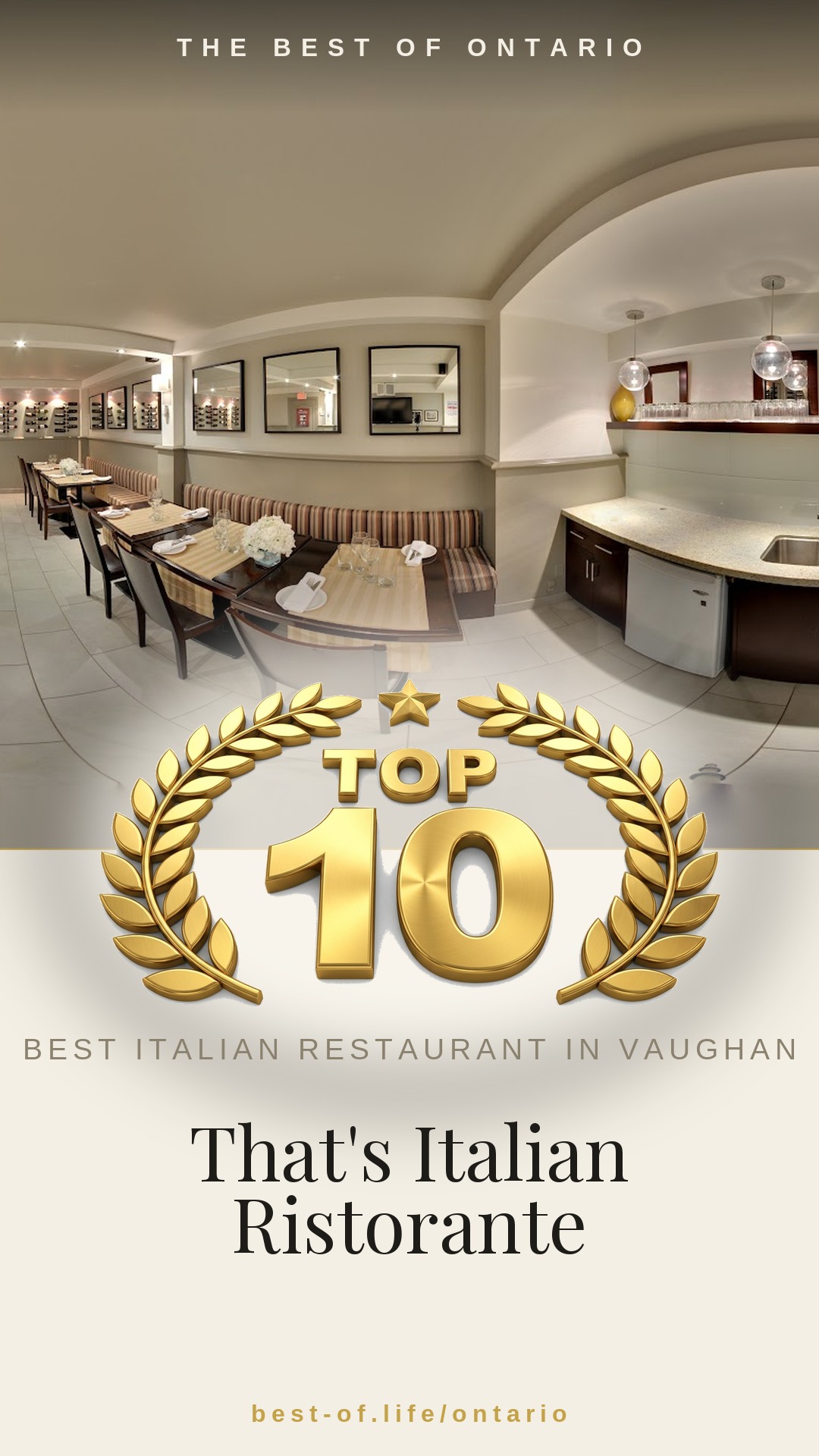 That's Italian Ristorante Instagram badge