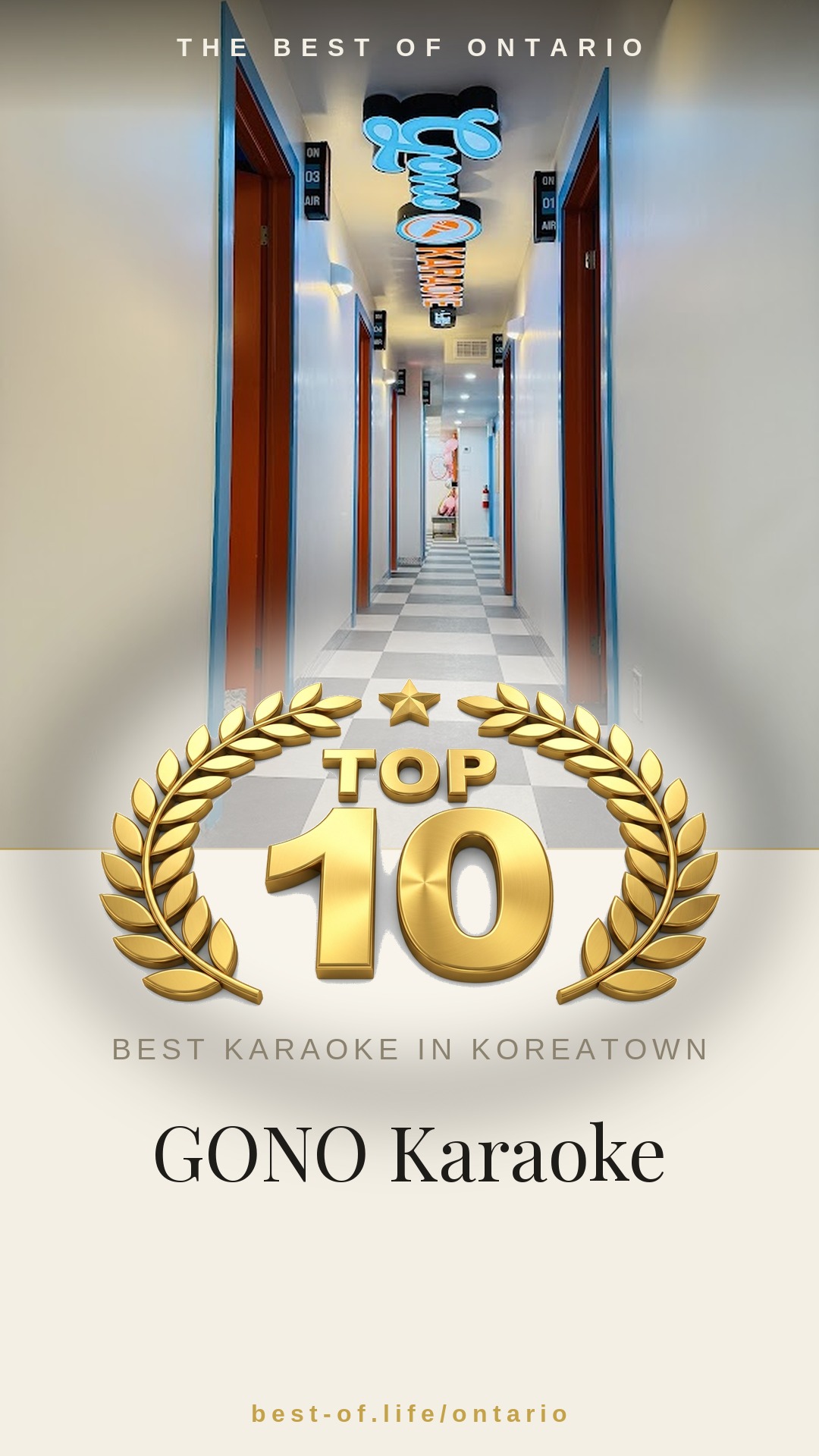 GONO Karaoke Instagram badge