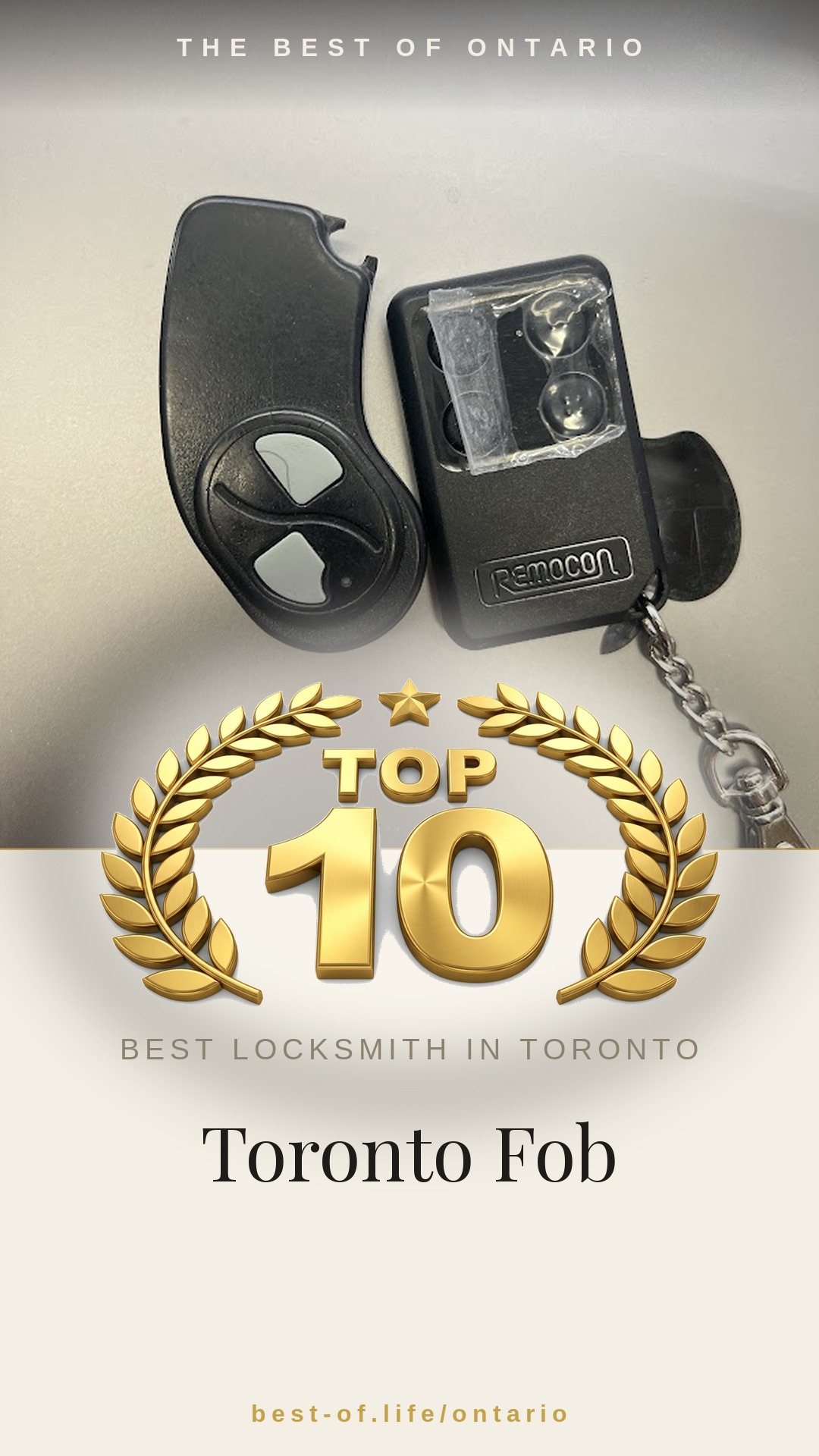 Toronto Fob Instagram badge