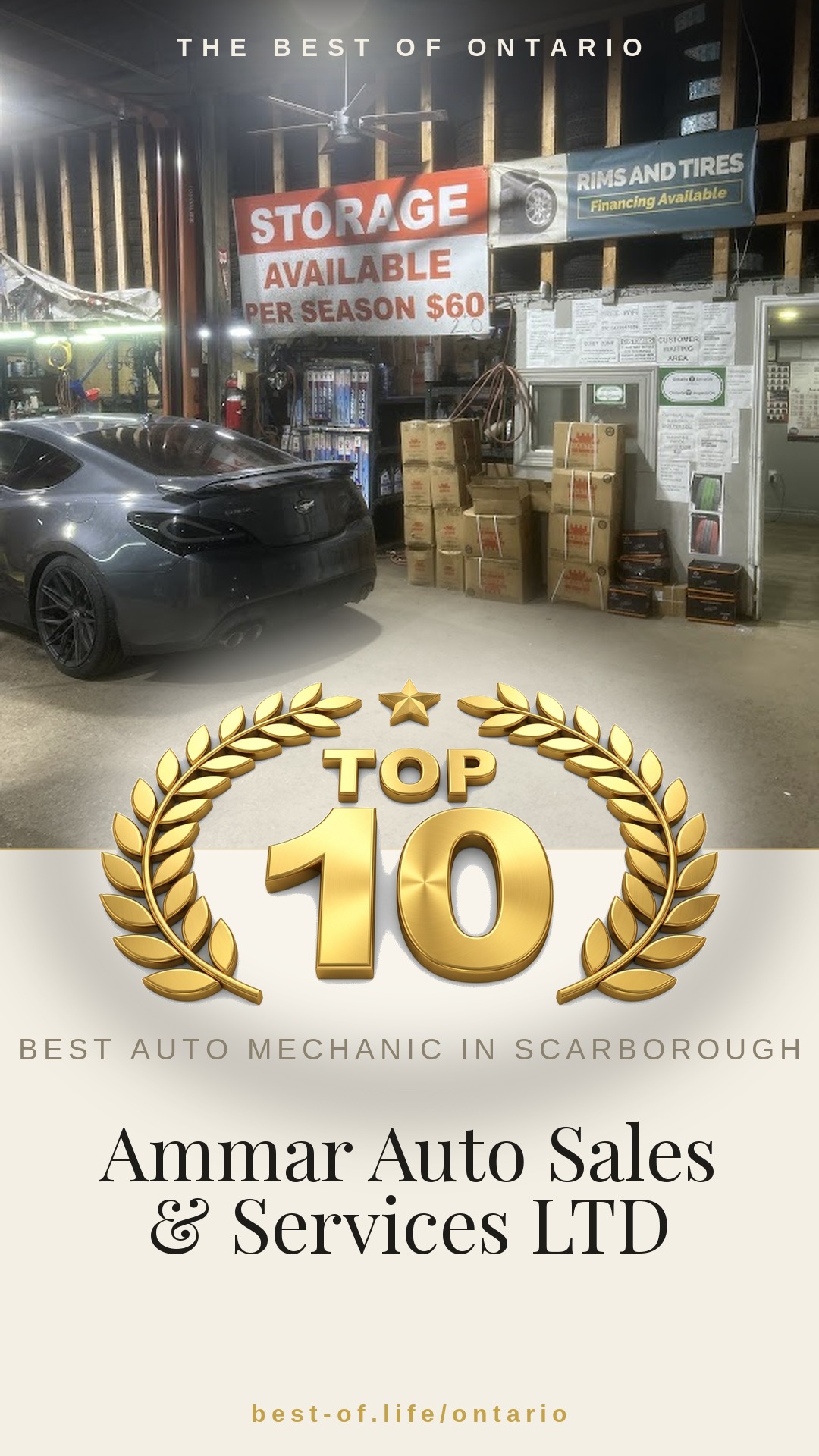 Ammar Auto Sales & Services LTD Instagram badge