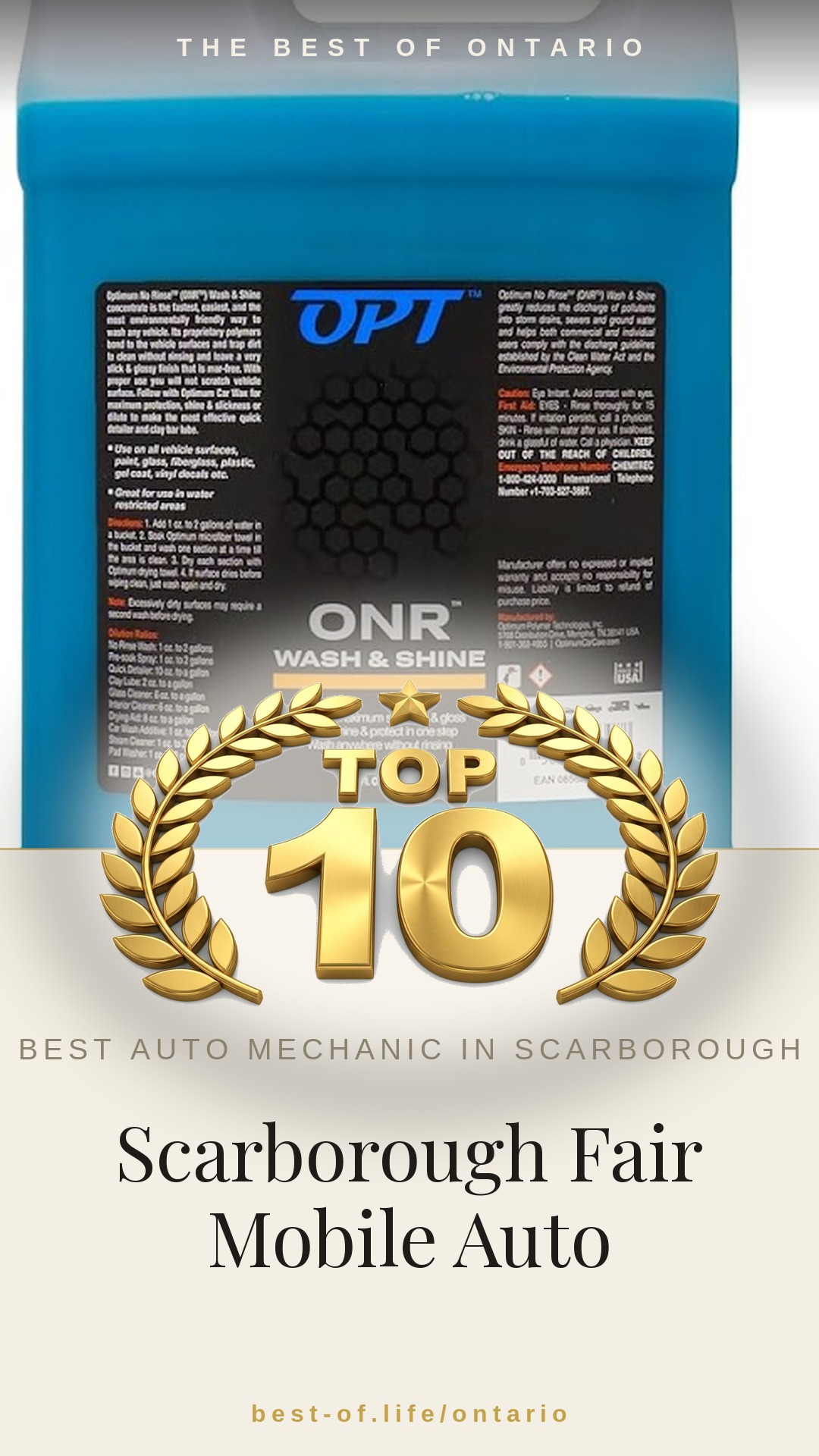 Scarborough Fair Mobile Auto Instagram badge