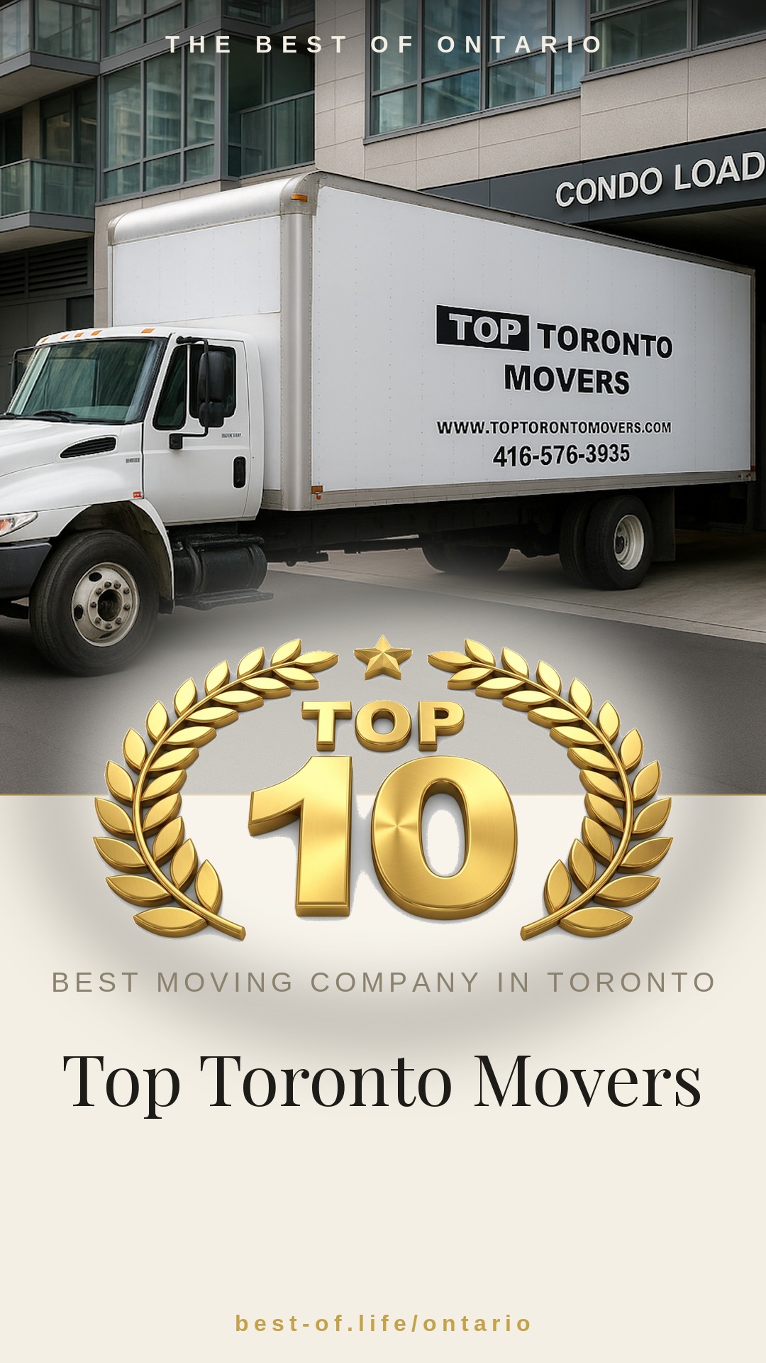 Top Toronto Movers Instagram badge
