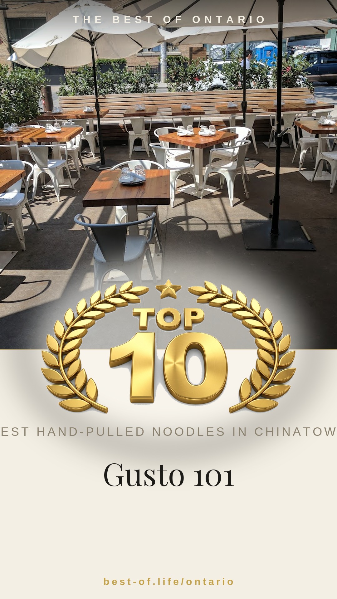 Gusto 101 Instagram badge