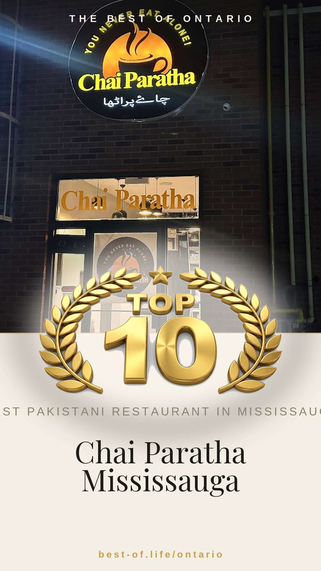 Chai Paratha Mississauga Instagram badge
