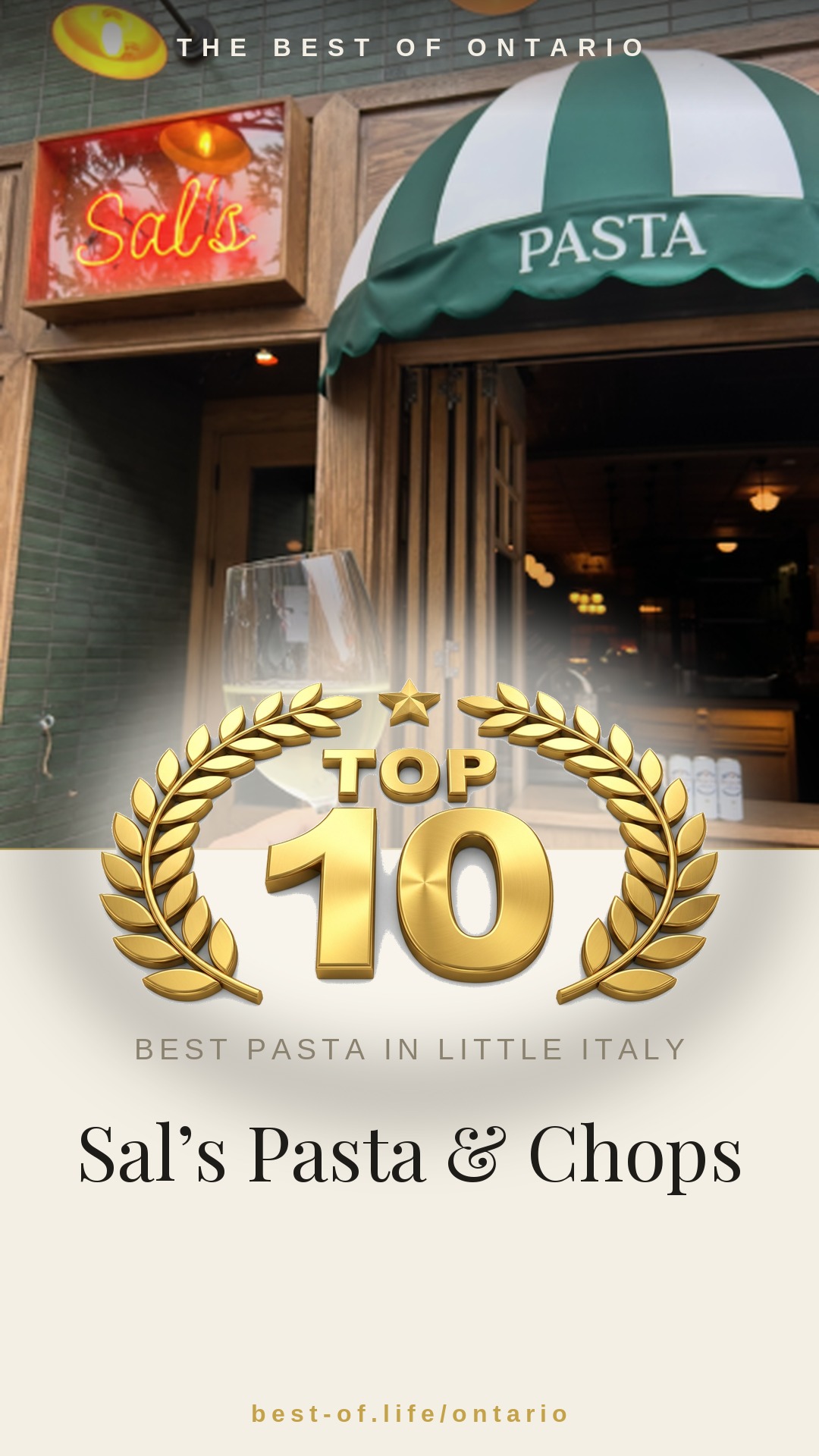 Sal’s Pasta & Chops Instagram badge