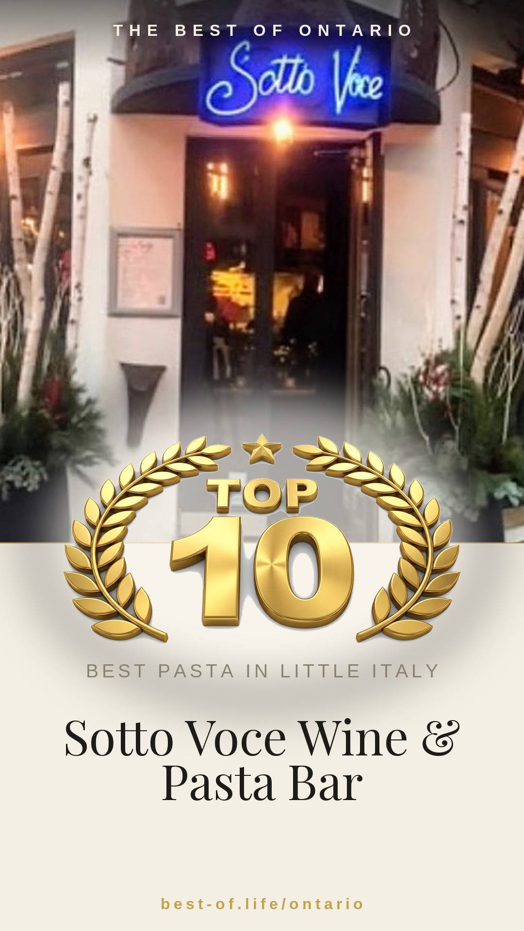 Sotto Voce Wine & Pasta Bar Instagram badge