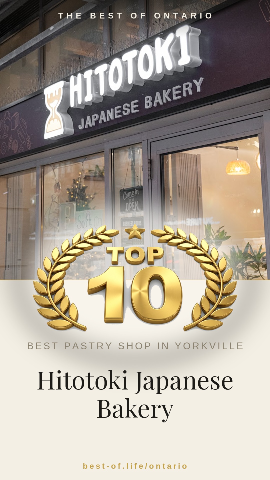 Hitotoki Japanese Bakery Instagram badge