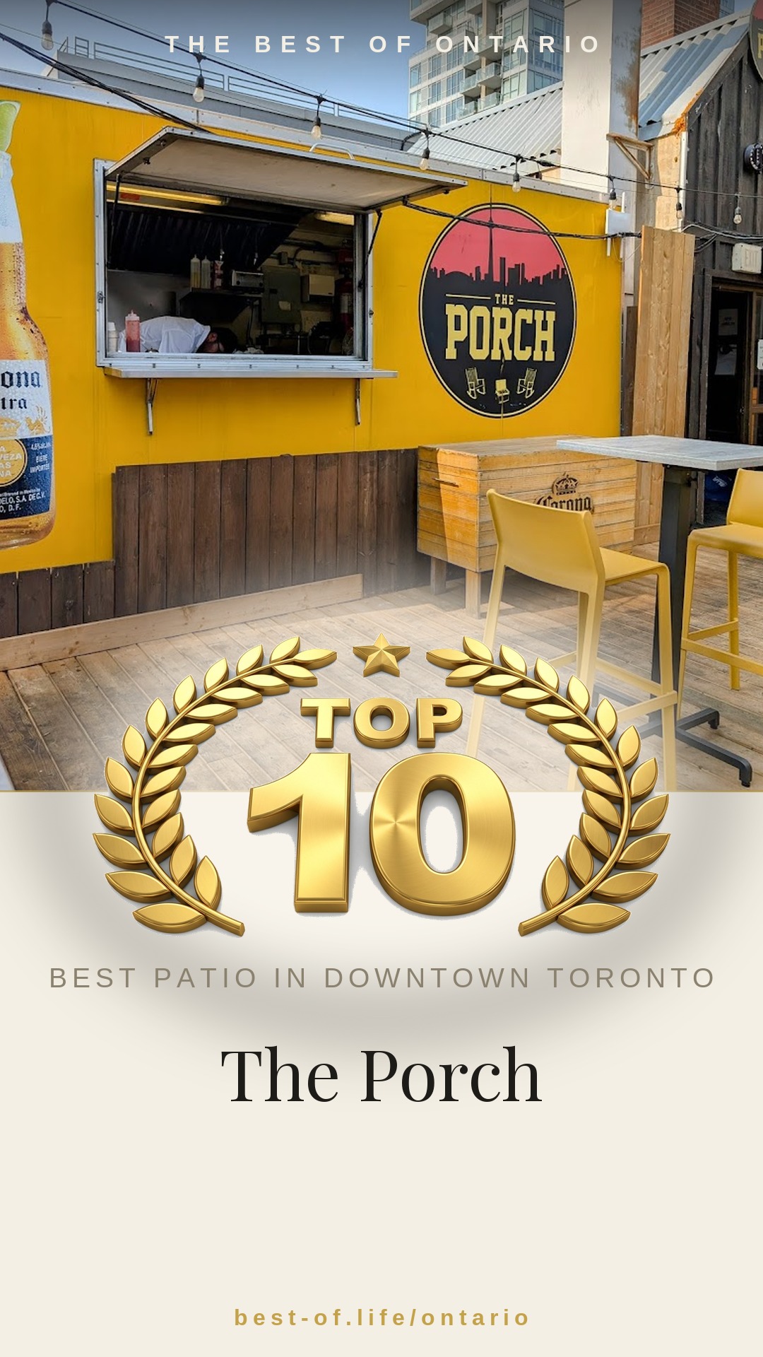 The Porch Instagram badge