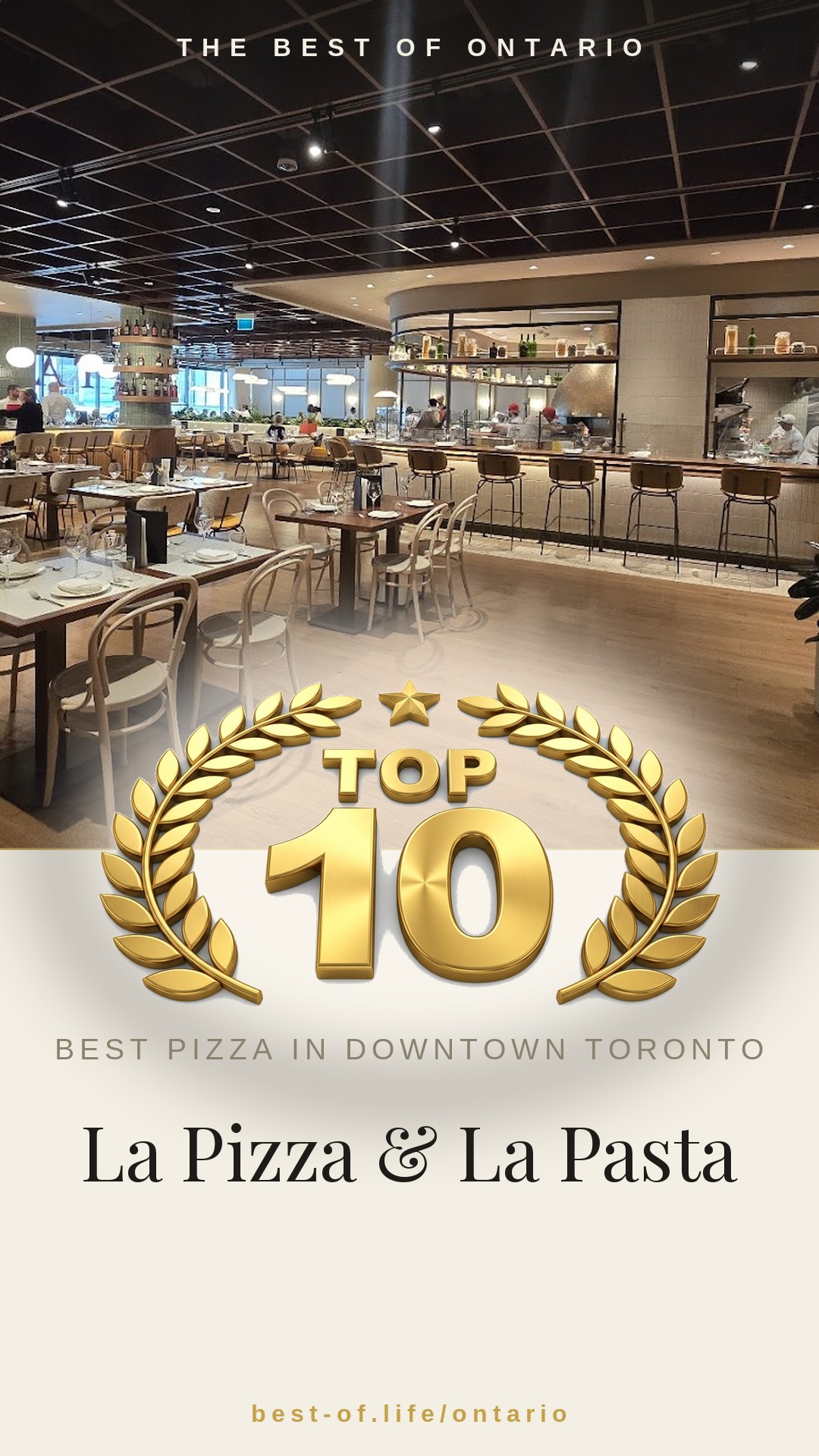 La Pizza & La Pasta Instagram badge