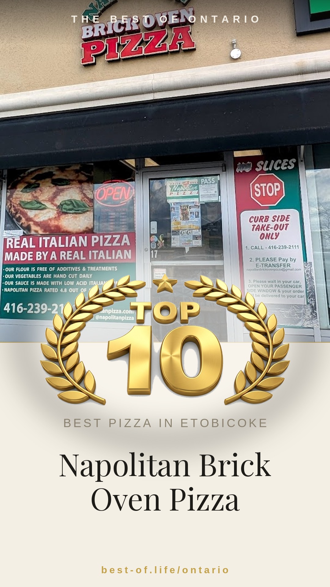 Napolitan Brick Oven Pizza Instagram badge