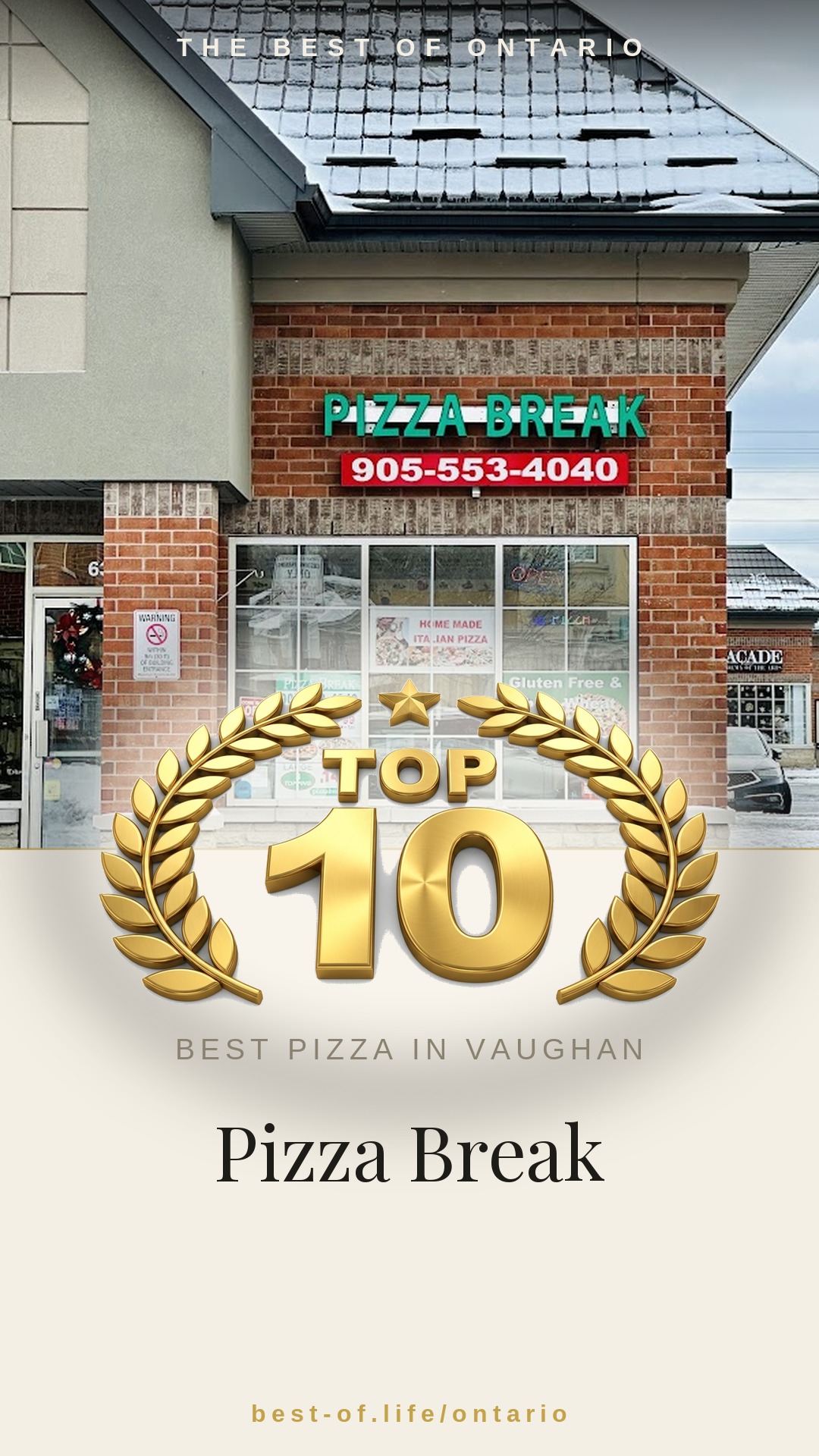 Pizza Break Instagram badge