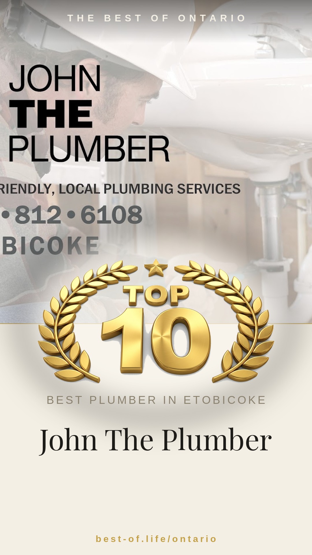 John The Plumber Instagram badge