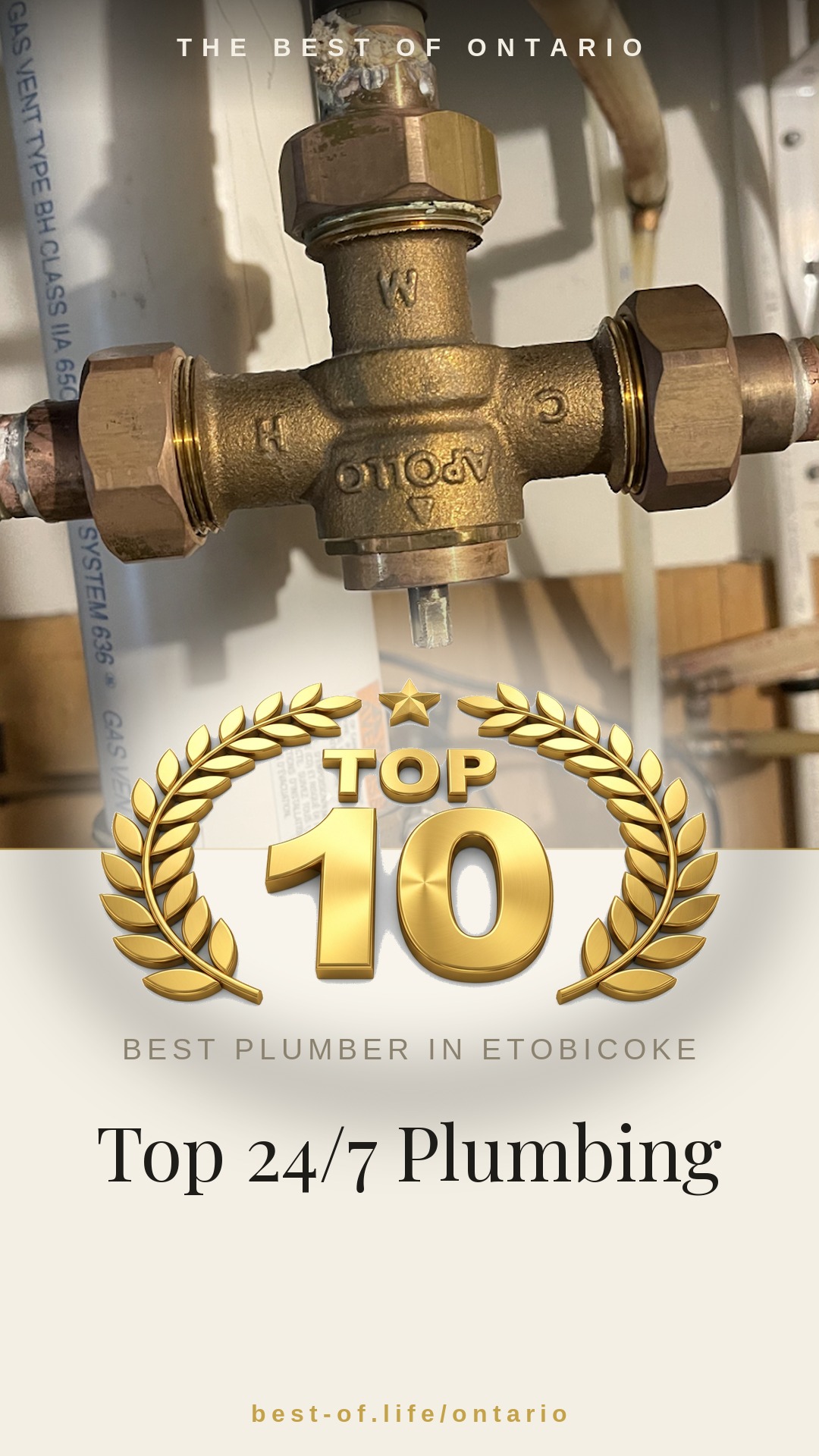 Top 24/7 Plumbing Instagram badge