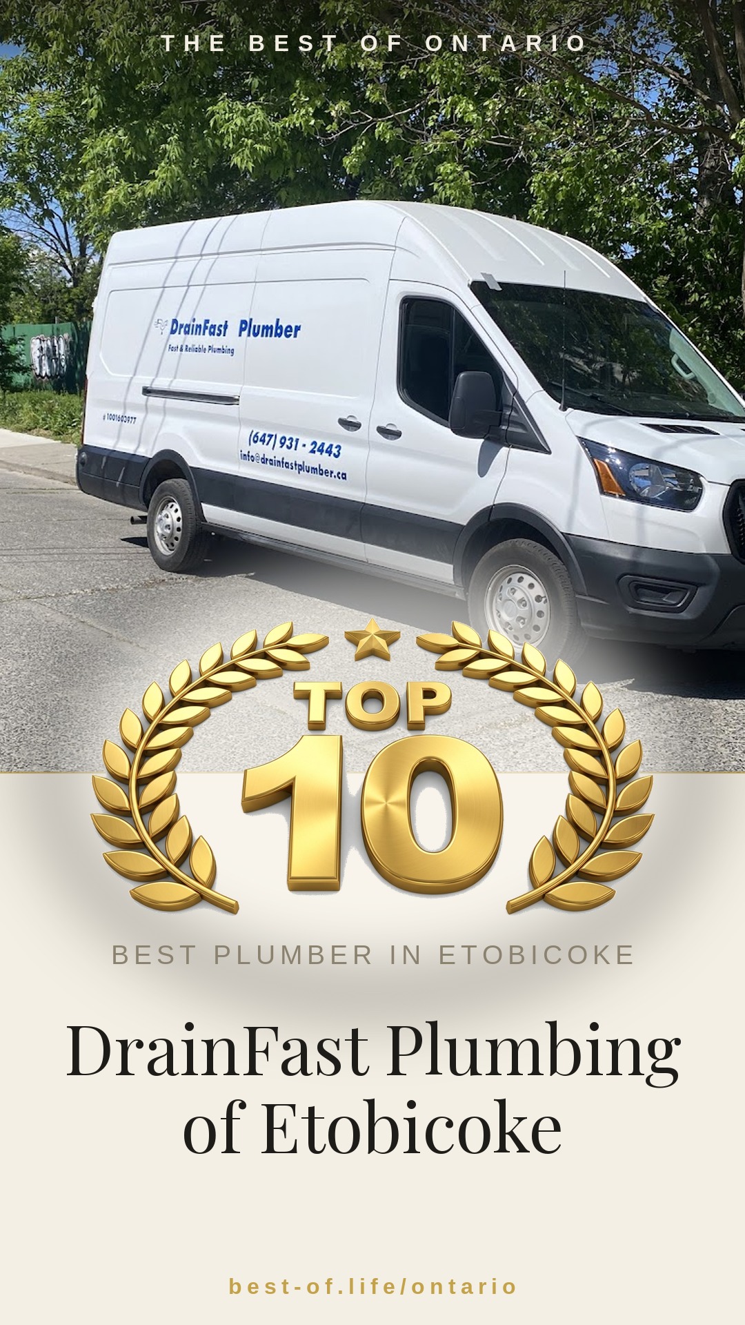 DrainFast Plumbing of Etobicoke Instagram badge