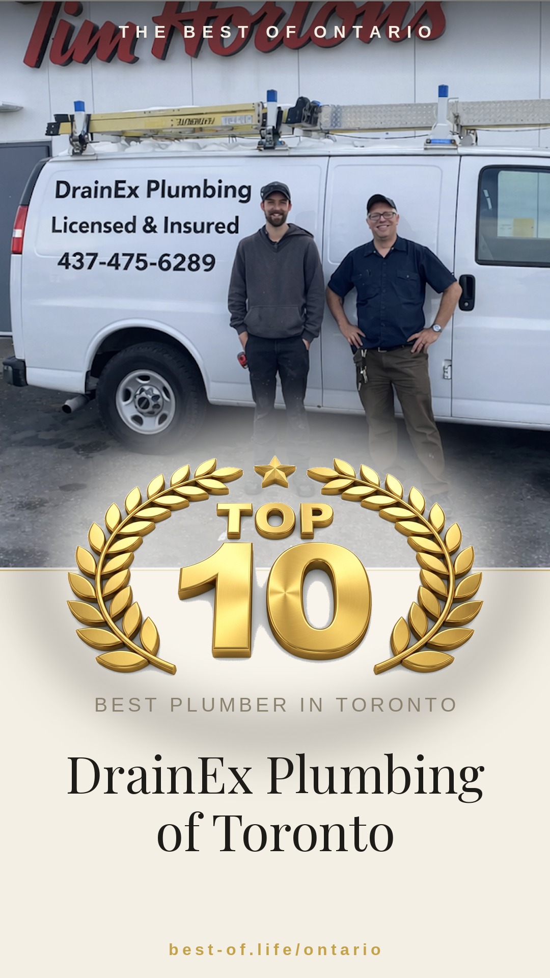 DrainEx Plumbing of Toronto Instagram badge
