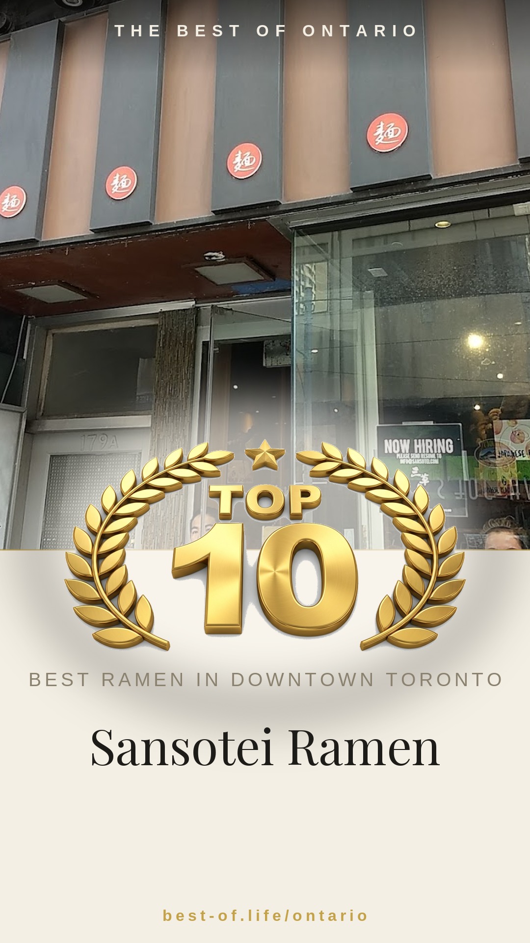 Sansotei Ramen Instagram badge