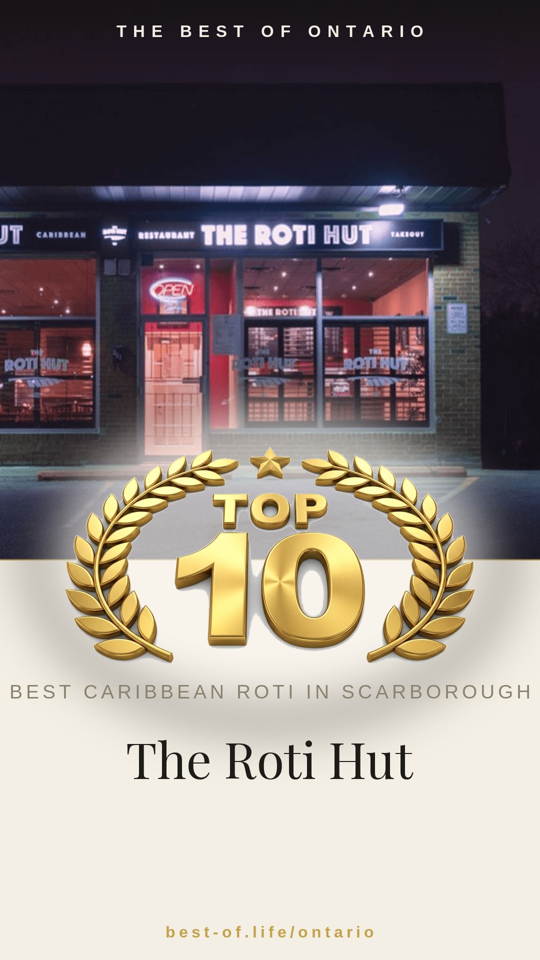 The Roti Hut Instagram badge