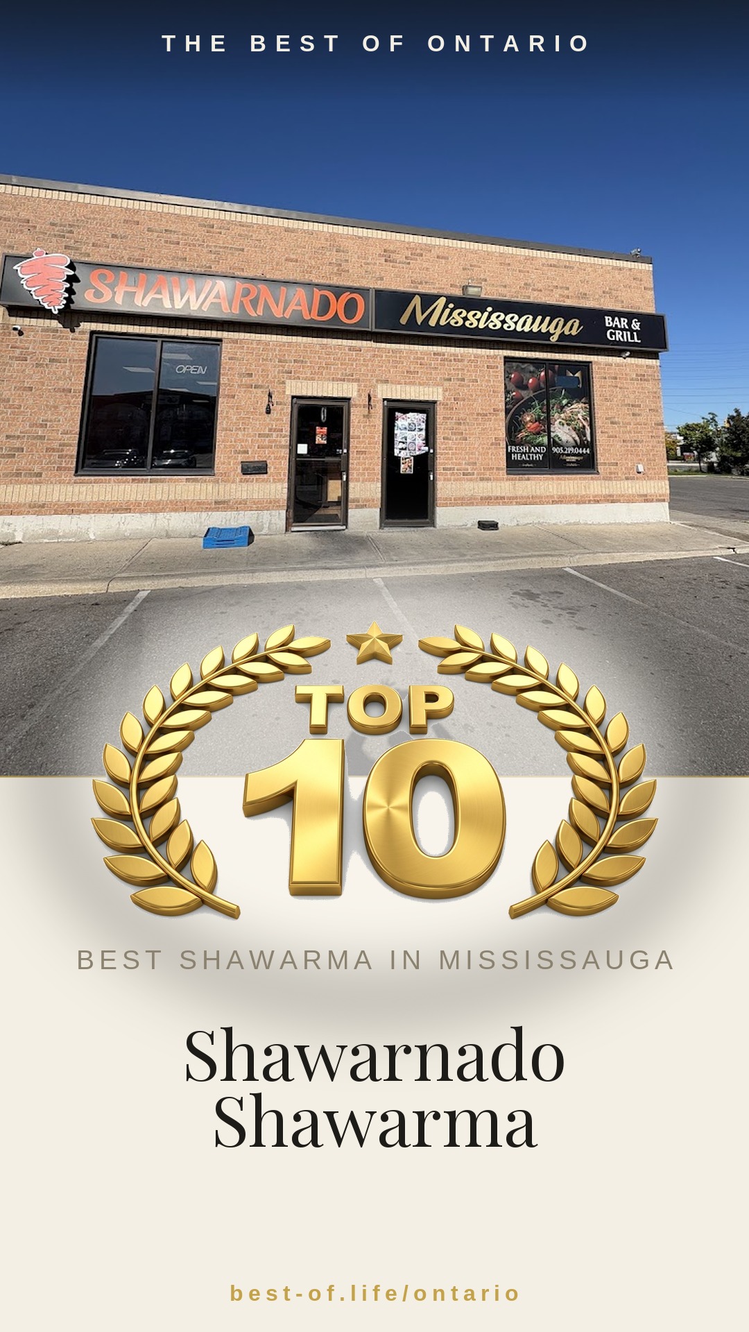 Shawarnado Shawarma Instagram badge