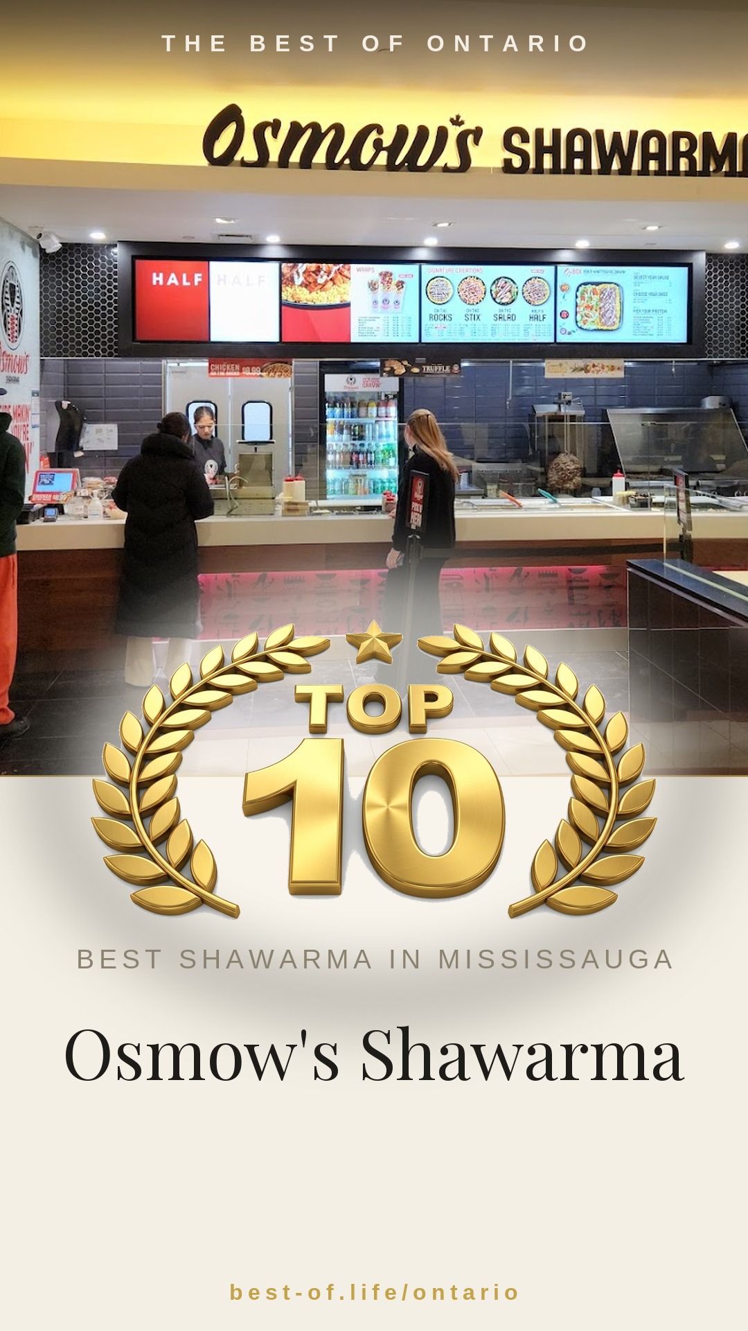 Osmow's Shawarma Instagram badge