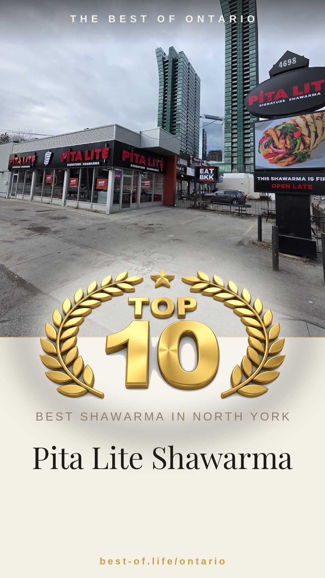 Pita Lite Shawarma Instagram badge