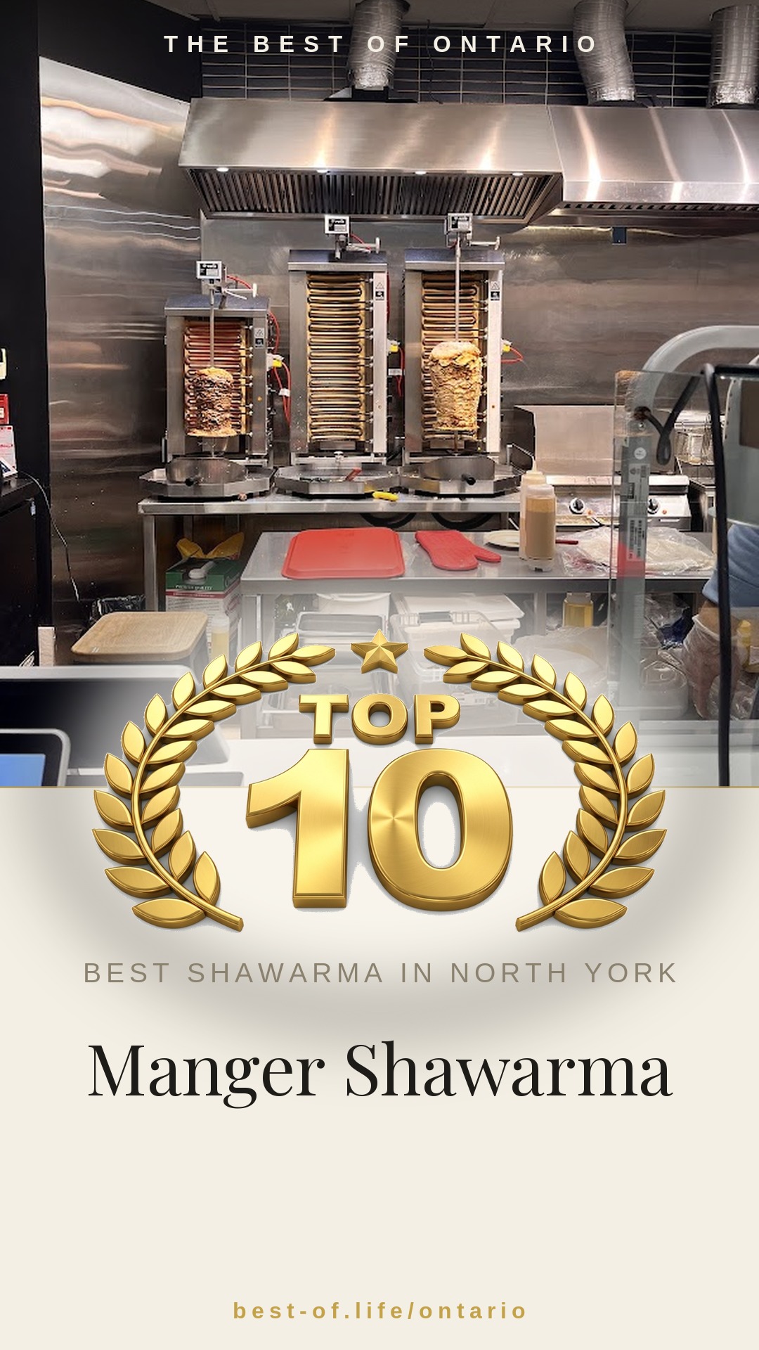 Manger Shawarma Instagram badge