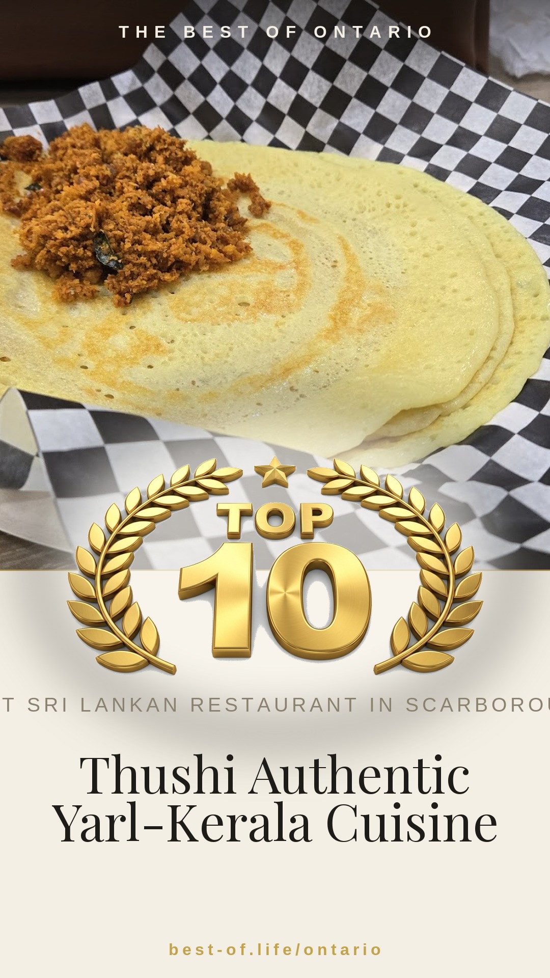 Thushi Authentic Yarl-Kerala Cuisine Instagram badge