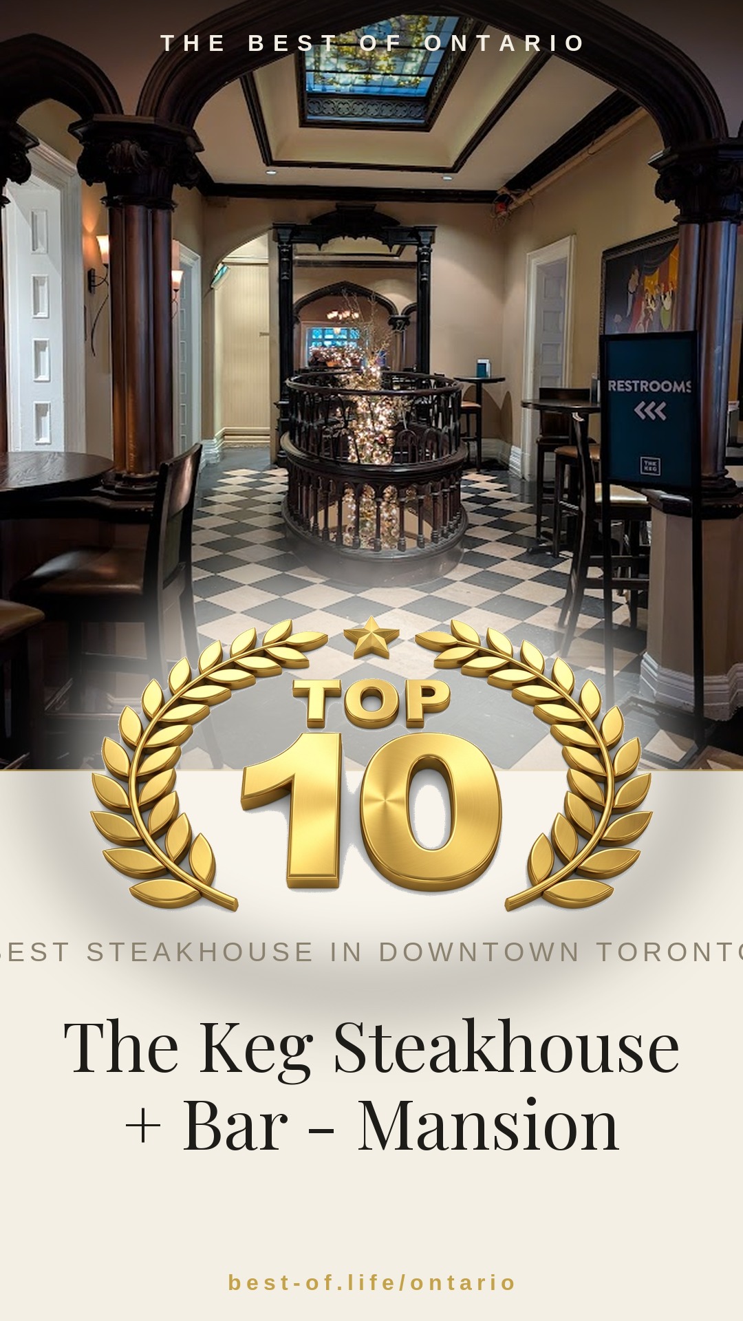 The Keg Steakhouse + Bar - Mansion Instagram badge
