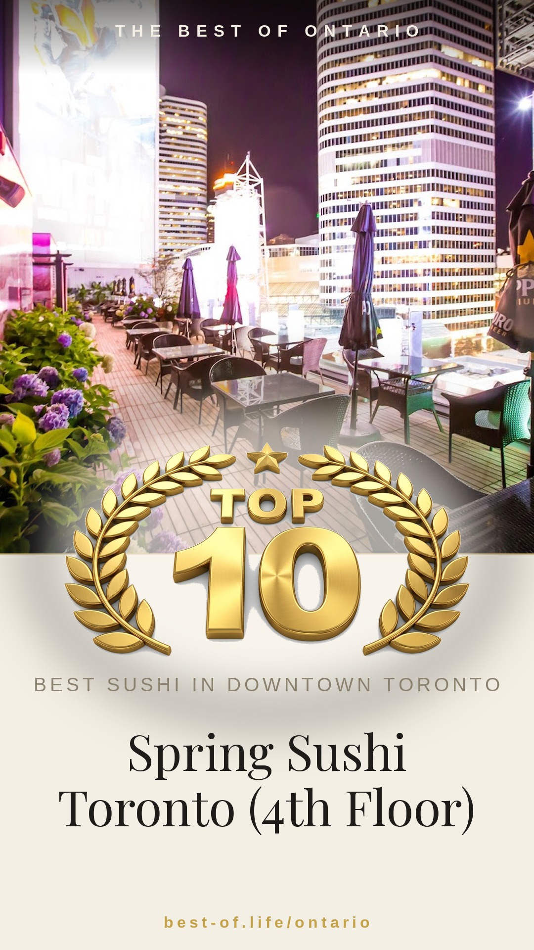 Spring Sushi Toronto (4th Floor) Instagram badge