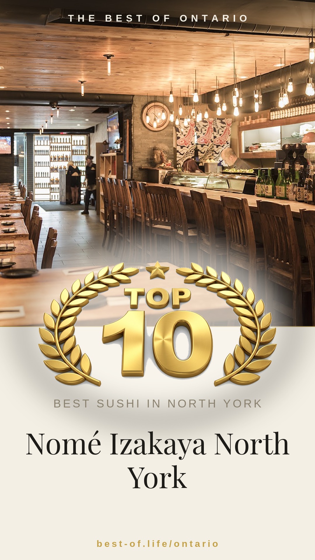Nomé Izakaya North York Instagram badge