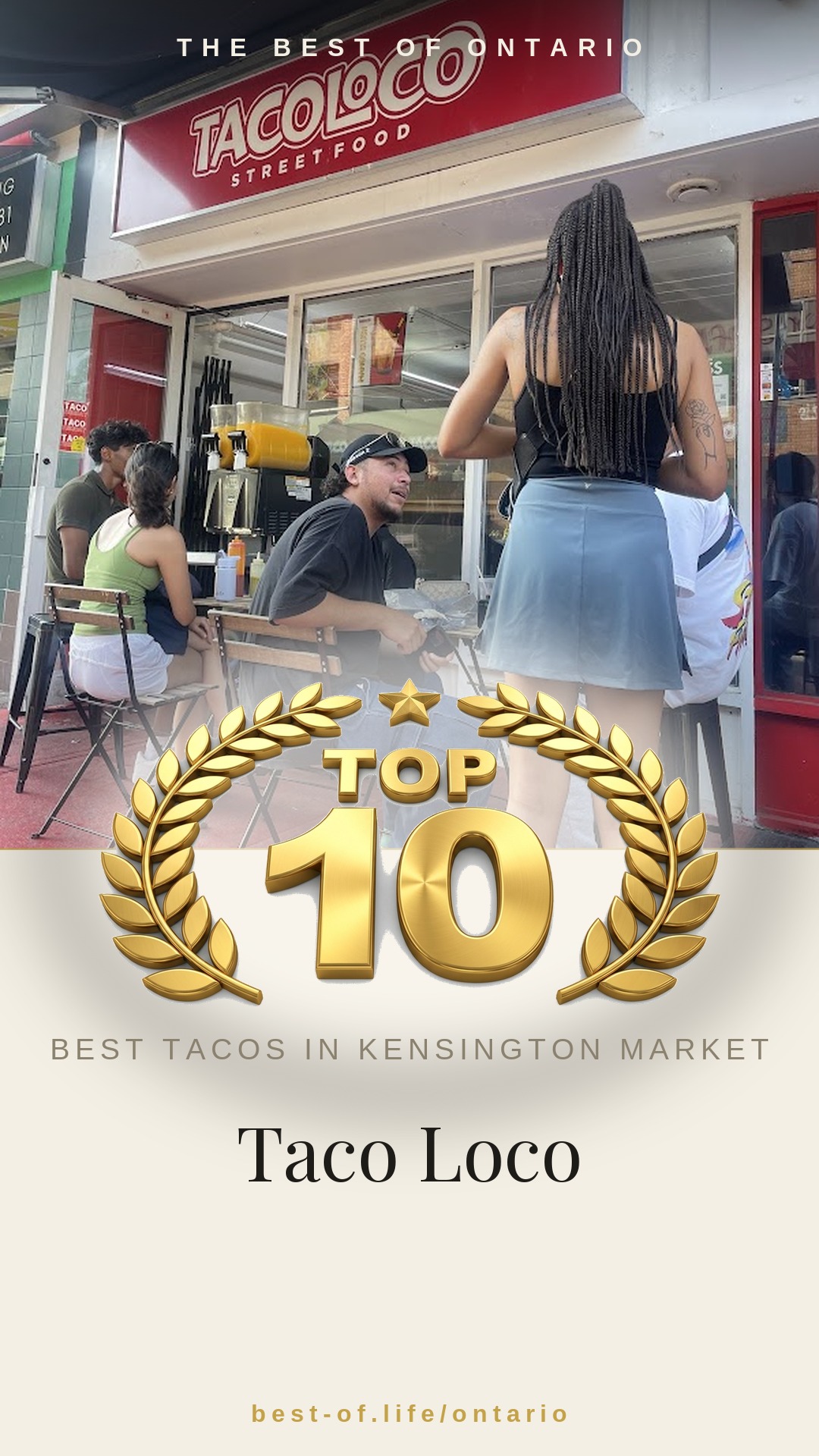 Taco Loco Instagram badge