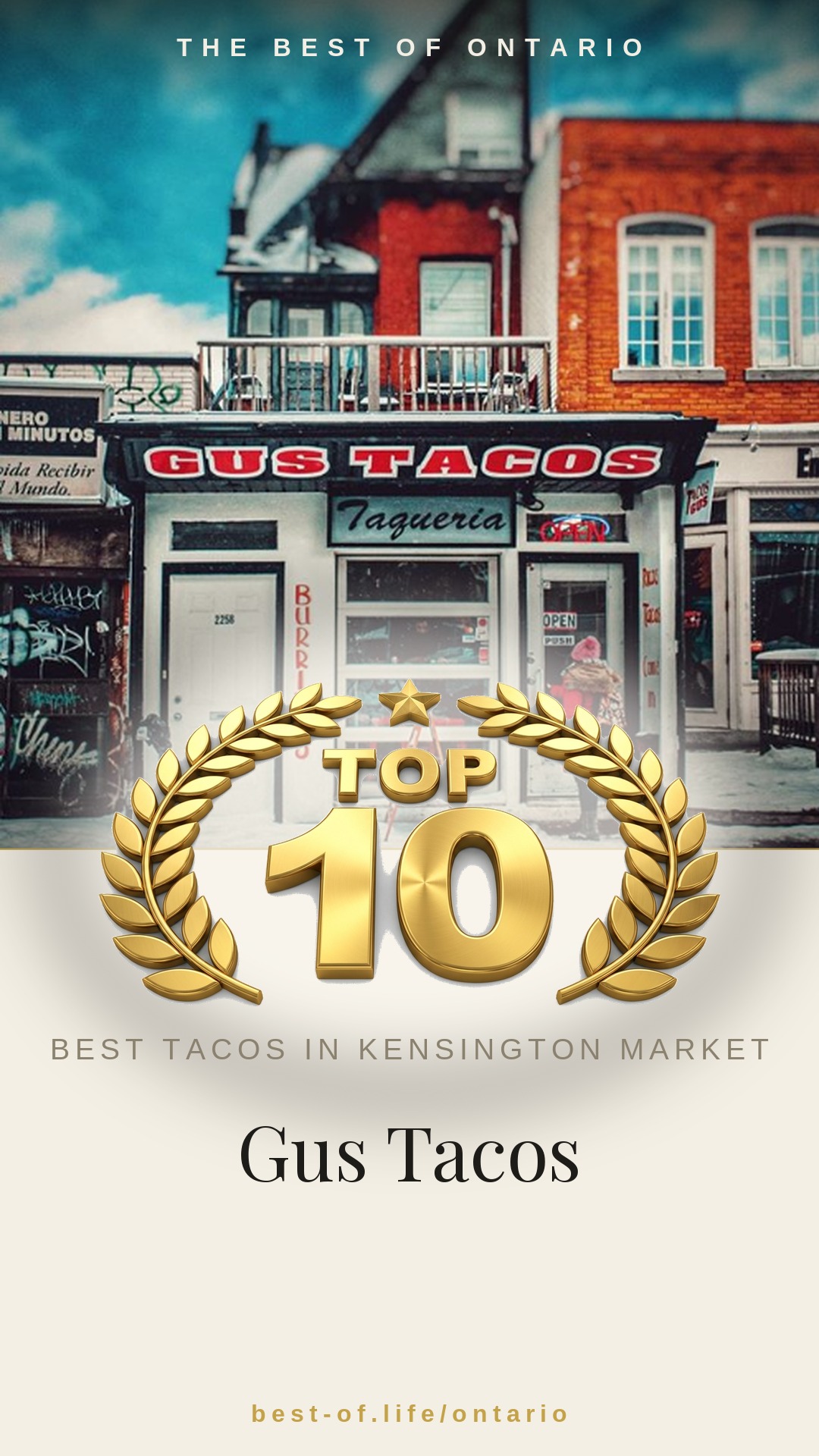 Gus Tacos Instagram badge