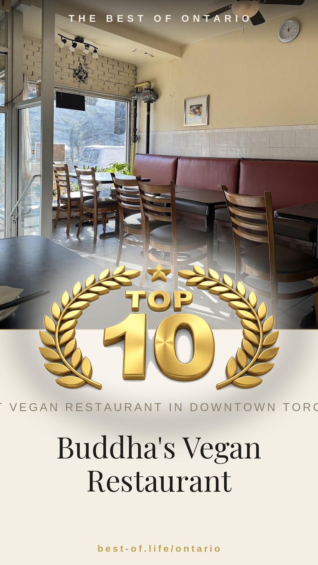 Buddha's Vegan Restaurant Instagram badge