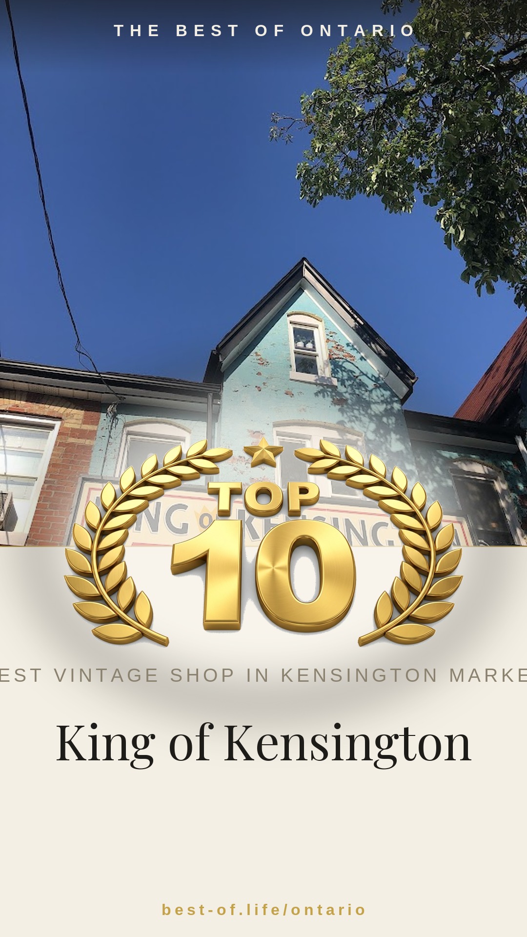 King of Kensington Instagram badge
