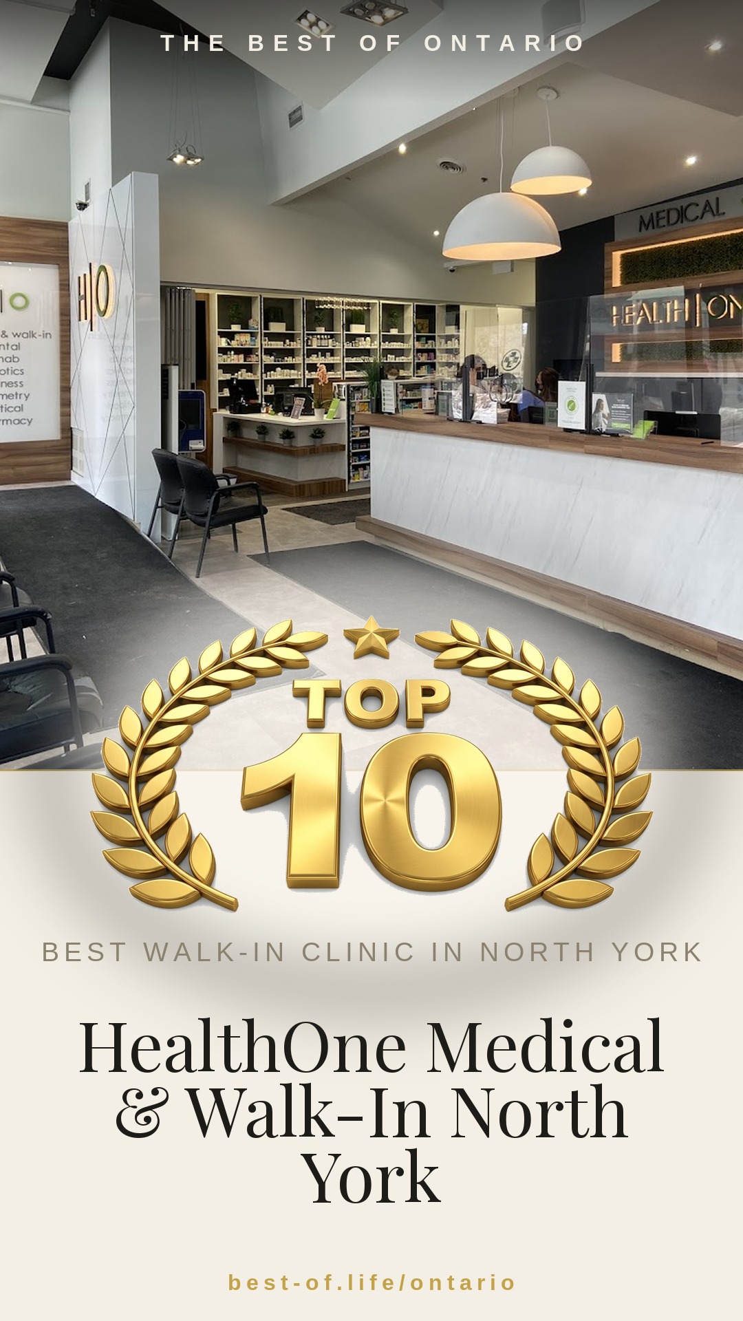 HealthOne Medical & Walk-In North York Instagram badge