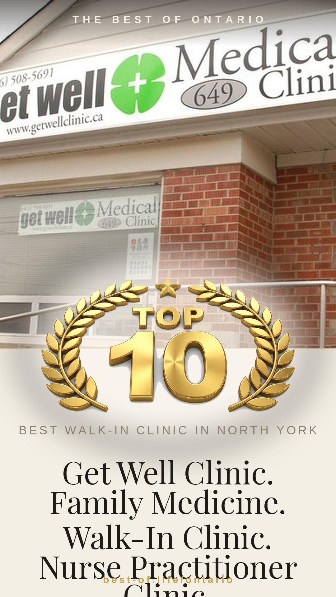 Get Well Clinic. Family Medicine. Walk-In Clinic. Nurse Practitioner Clinic. MD/ND/Rehab/Mental Health. Instagram badge