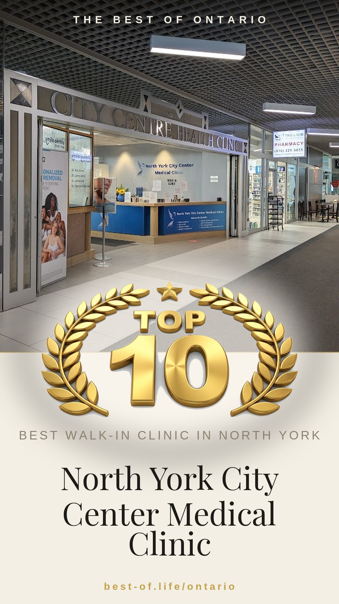 North York City Center Medical Clinic Instagram badge