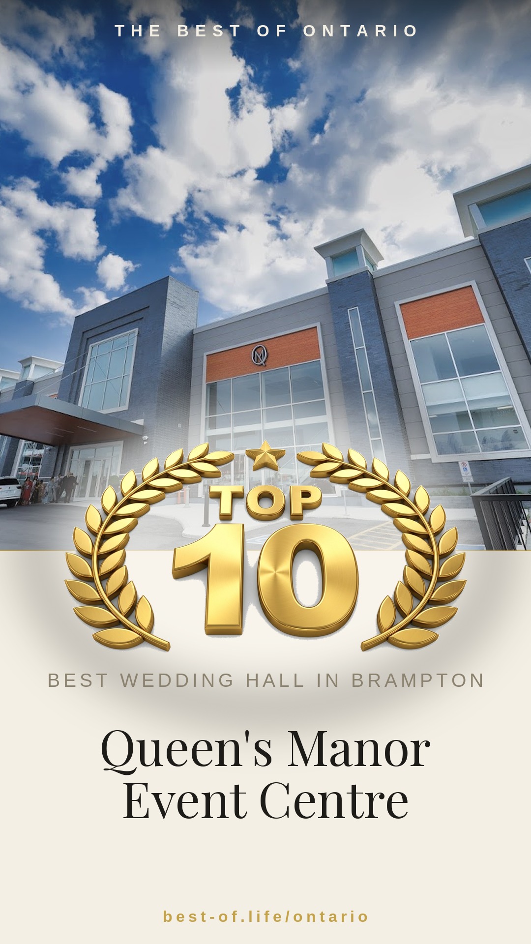 Queen's Manor Event Centre Instagram badge