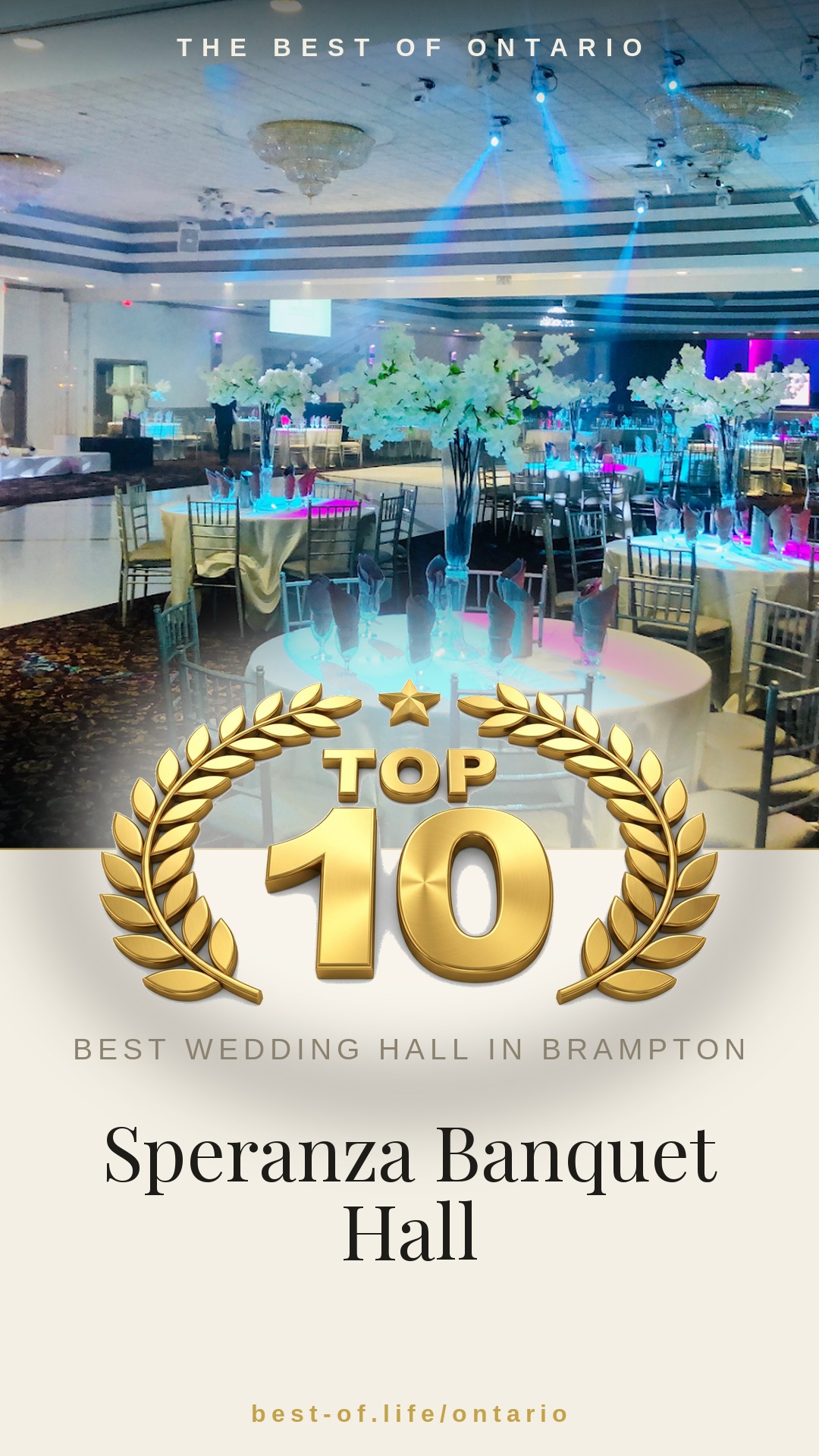 Speranza Banquet Hall Instagram badge