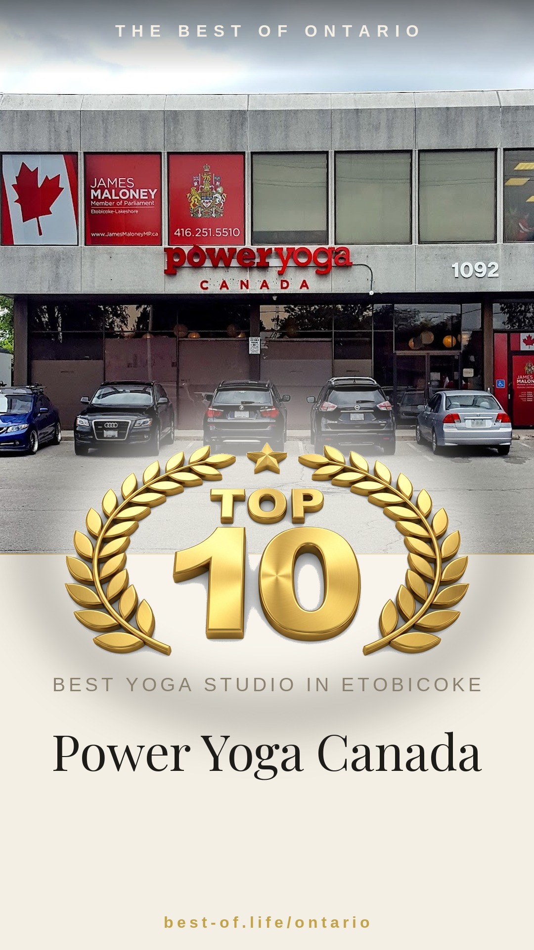 Power Yoga Canada Instagram badge