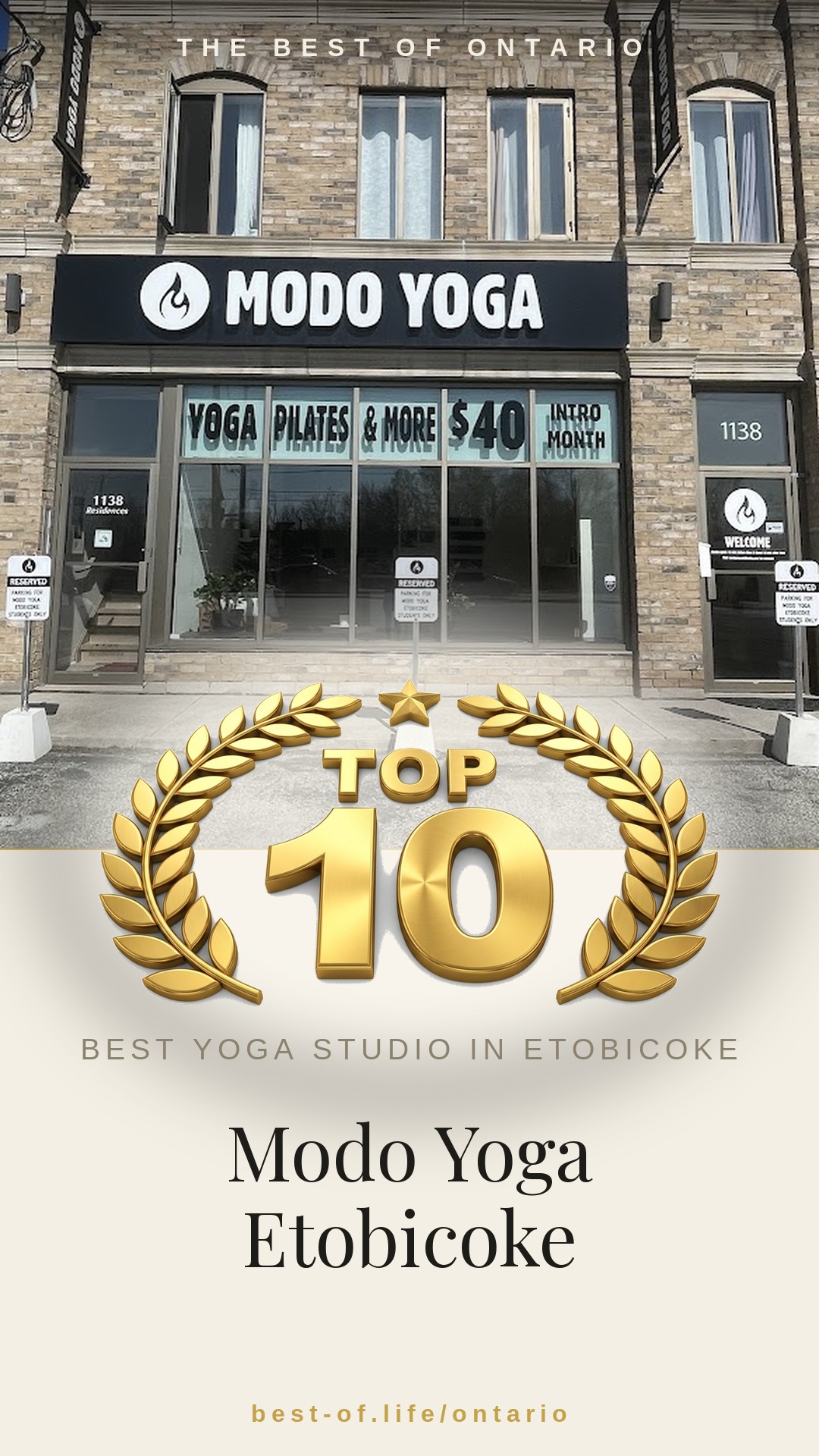 Modo Yoga Etobicoke Instagram badge